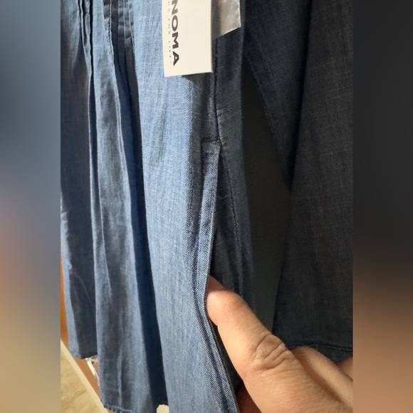 Sonoma Chambray Blue Dress - Picture 8 of 9